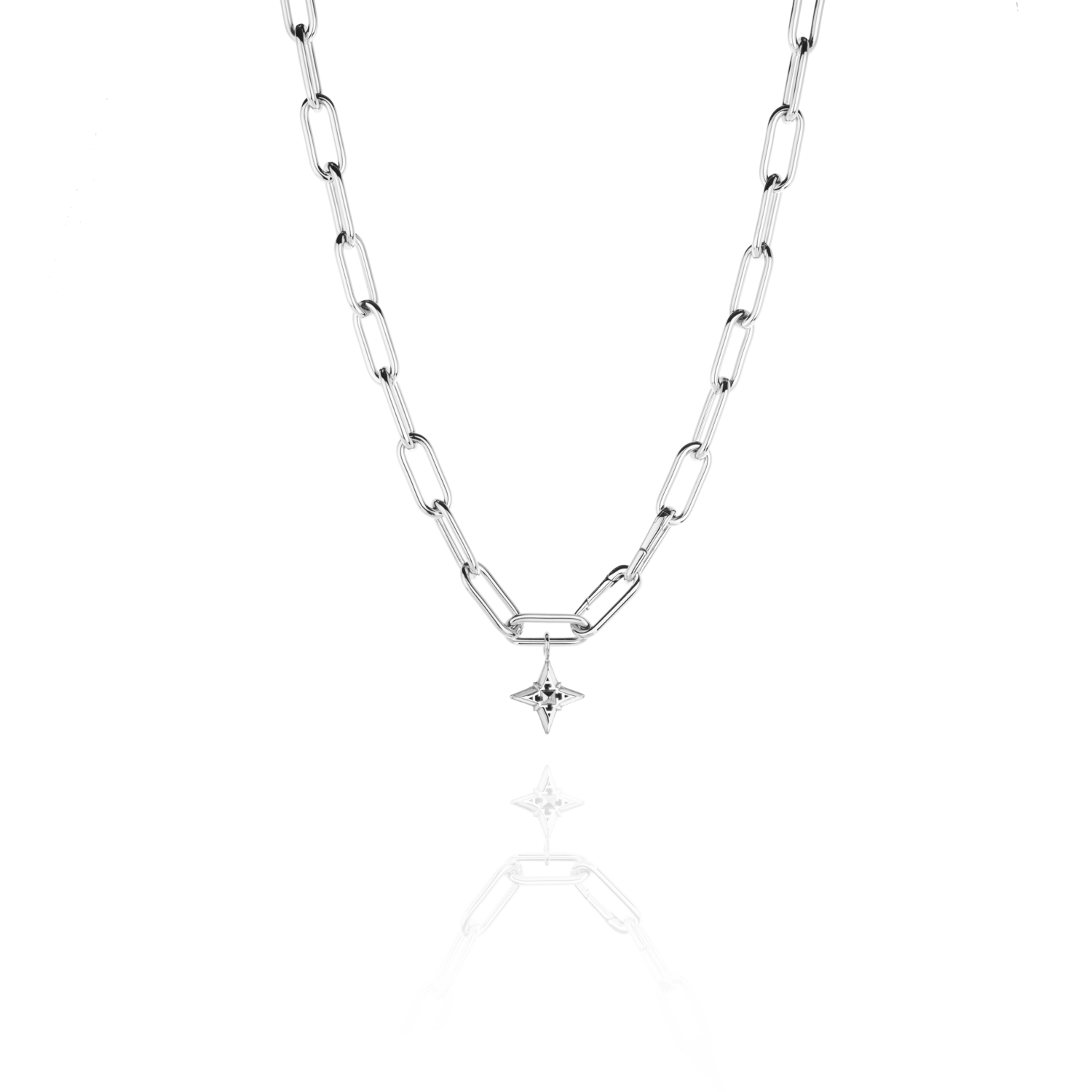 Louis Vuitton Monogram Armband Chain Kette Silber in Kreis