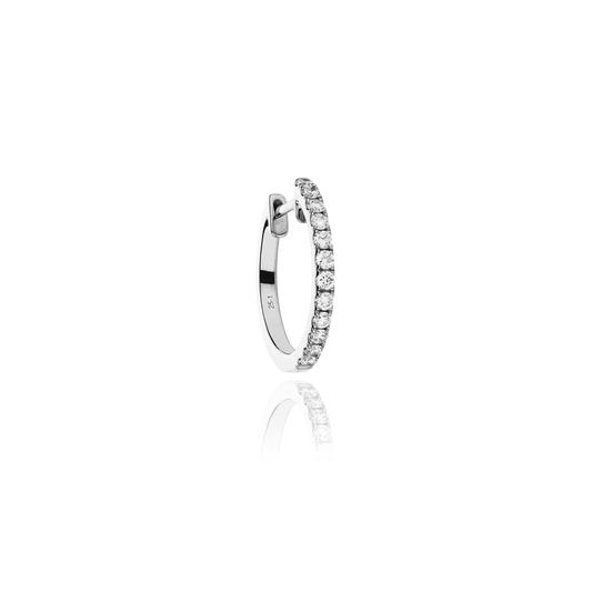Produktphoto Kreole mit weißen Diamanten besetzt