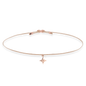 Freisteller Armband ANNA Signature Star 8mm in 18kt Rosegold