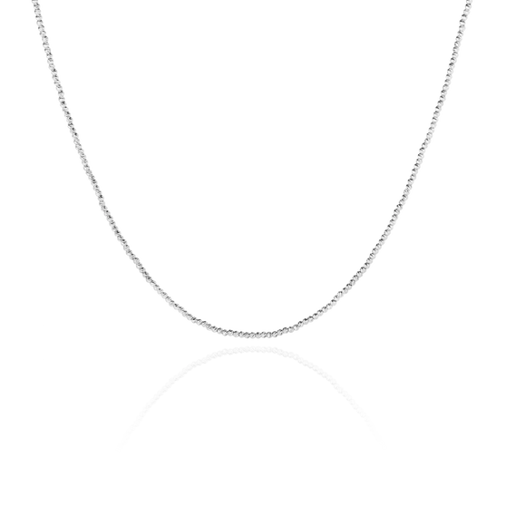 Halskette Lana in Weißgold Freisteller in Vorderansicht