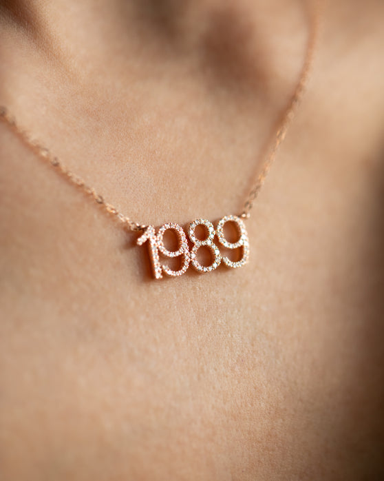 Necklace MY NUMBER DIAMONDS