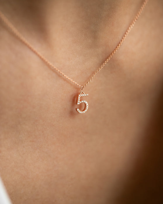 Halskette MY NUMEROLOGY DIAMONDS