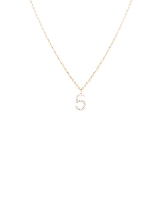 Necklace MY NUMBER DIAMONDS