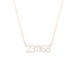 Necklace MY NUMBER DIAMONDS
