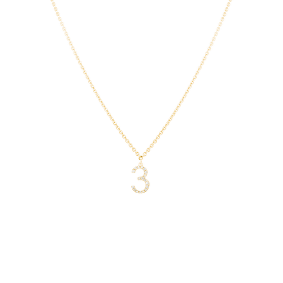 Necklace MY NUMEROLOGY DIAMONDS