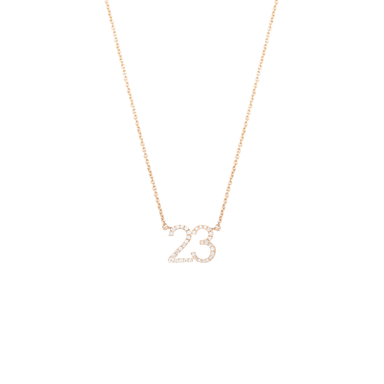 Necklace MY NUMBER DIAMONDS