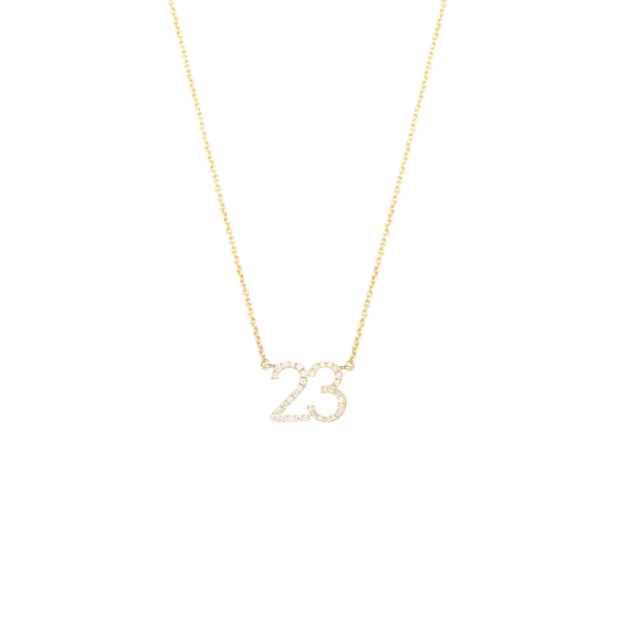 Necklace MY NUMBER DIAMONDS