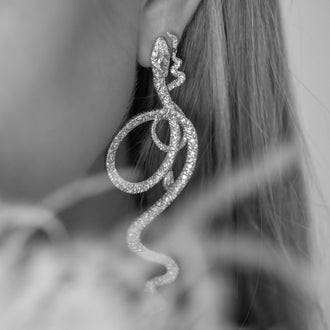 Earrings SNAKE UP AND DOWN