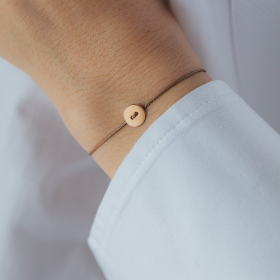 Armband EMPTY BUTTON 8mm