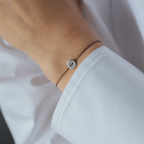 Armband EMPTY BUTTON 8mm