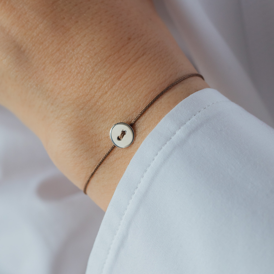 Armband EMPTY BUTTON 8mm