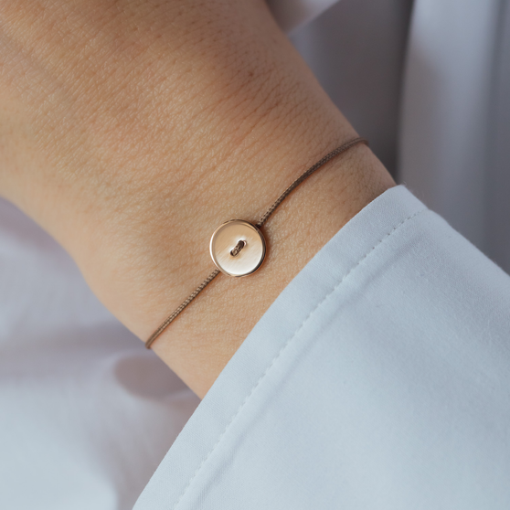 Armband EMPTY BUTTON 10mm