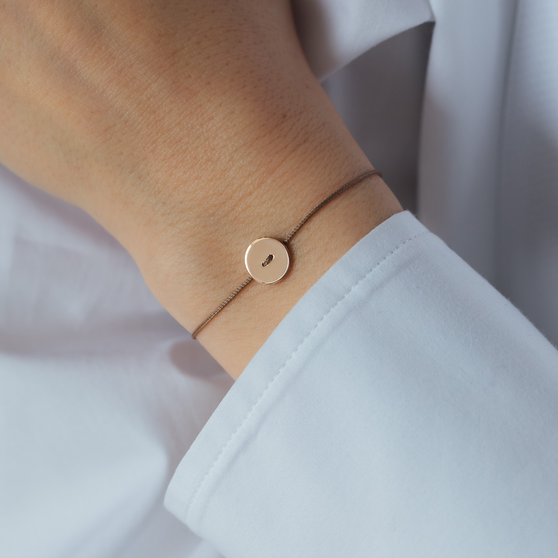Armband EMPTY BUTTON 10mm