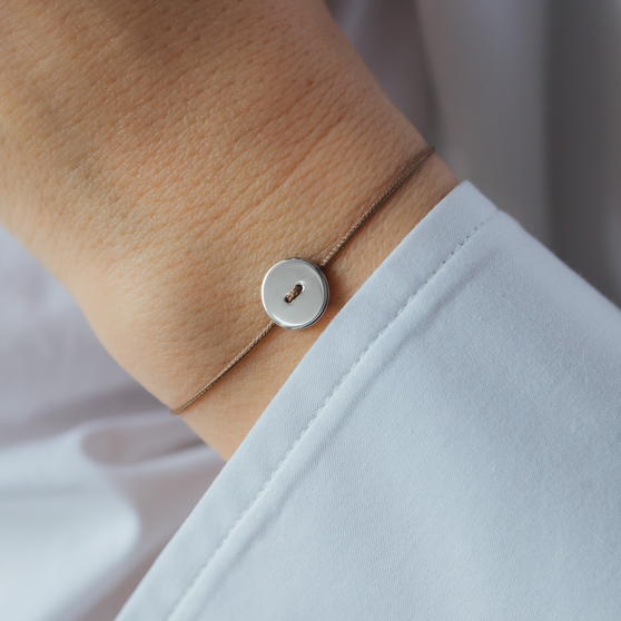 Armband EMPTY BUTTON 10mm