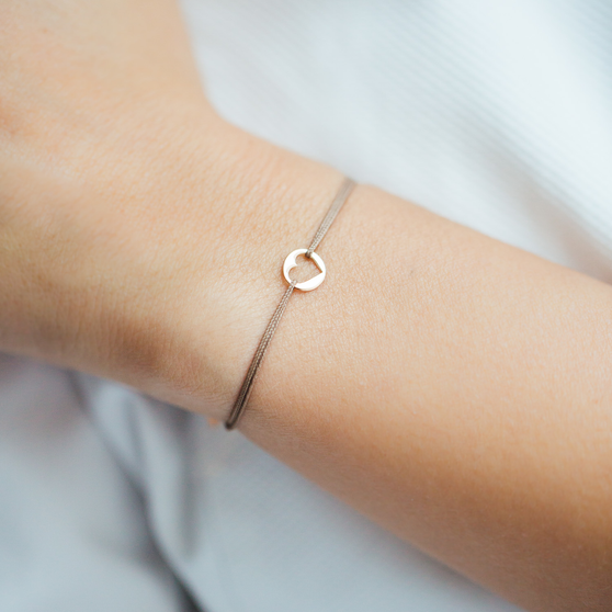 Armband kleiner HEART COIN