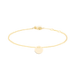 engravable jewelery in yellow gold