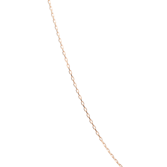 Halskette in Rosegold Detailansicht