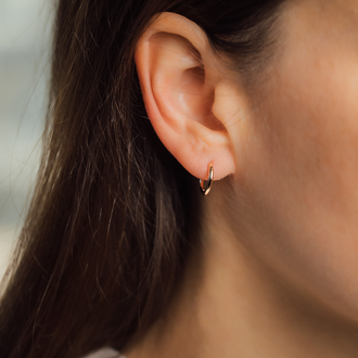 Earrings DONUT 13mm
