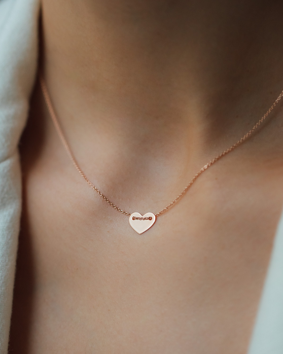 Halskette EMPTY BIG HEART