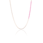 Freisteller Vorderansicht Halskette NALA mit pinken Details