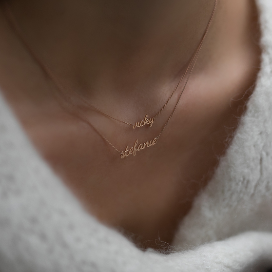 Necklace MY NAME PURE