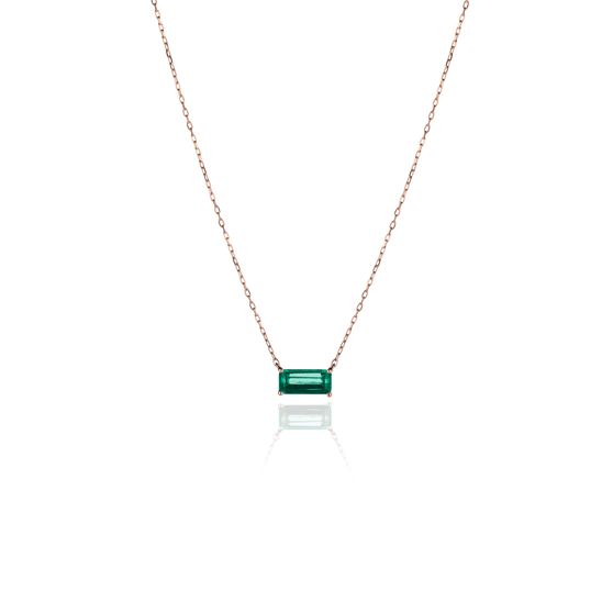 Necklace PAULA Emerald