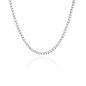 Halskette BEL AIR in Sterling Silber Vorderansicht