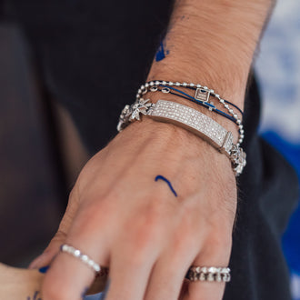 Wristband SMALL CROSS Men