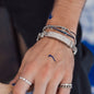 Wristband SMALL CROSS Men