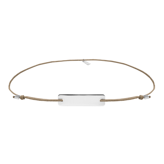 Wristband EMPTY 20x5mm 