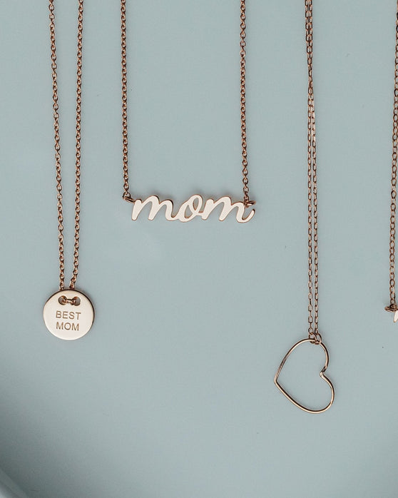 Halskette MOM groß