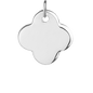 Pendant SIA with loop for Collect Your Pendants in 18 KT White Gold